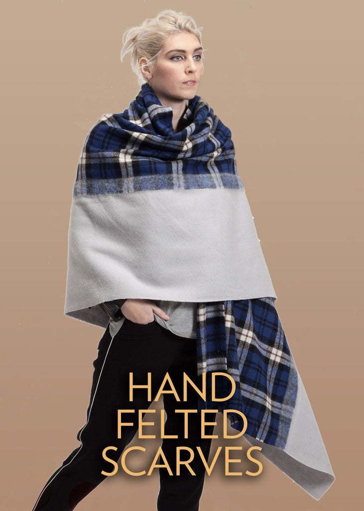 Hand Felted Scarves