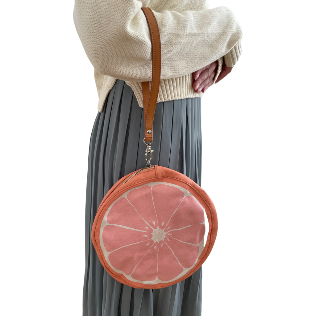 Yarnz Grapefruit Clutch