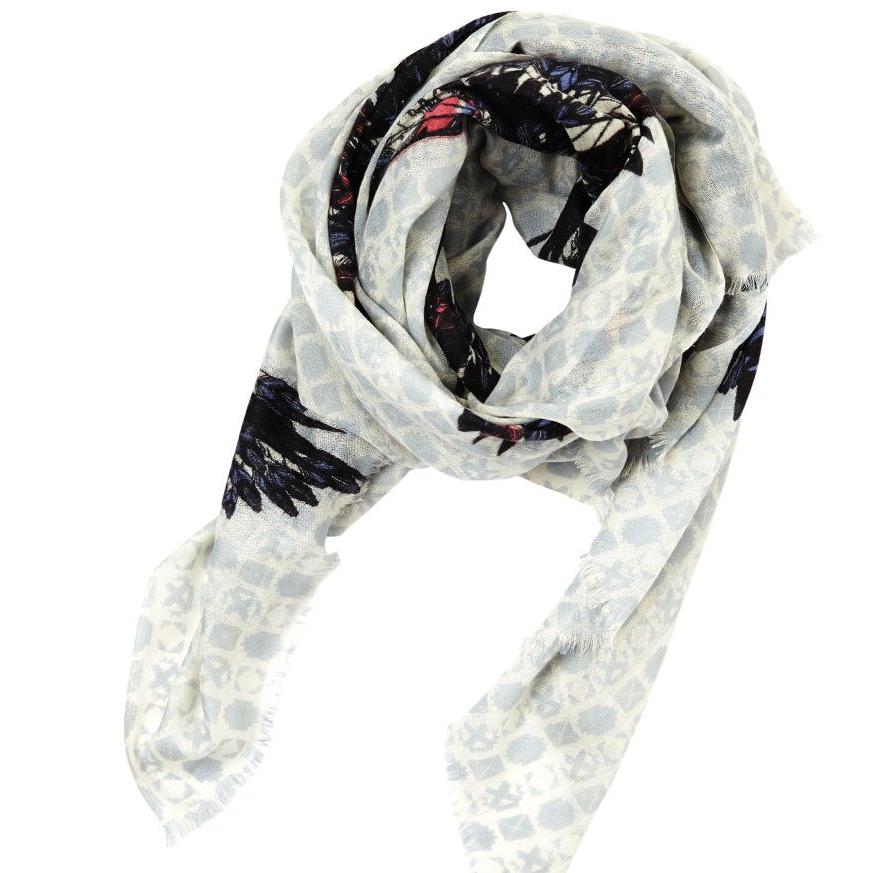Headdress in Oversize Cashmere Silk